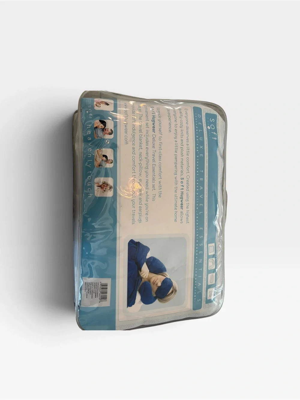 Soft Hugwear Deluxe Travel Essentials Kit - Navy